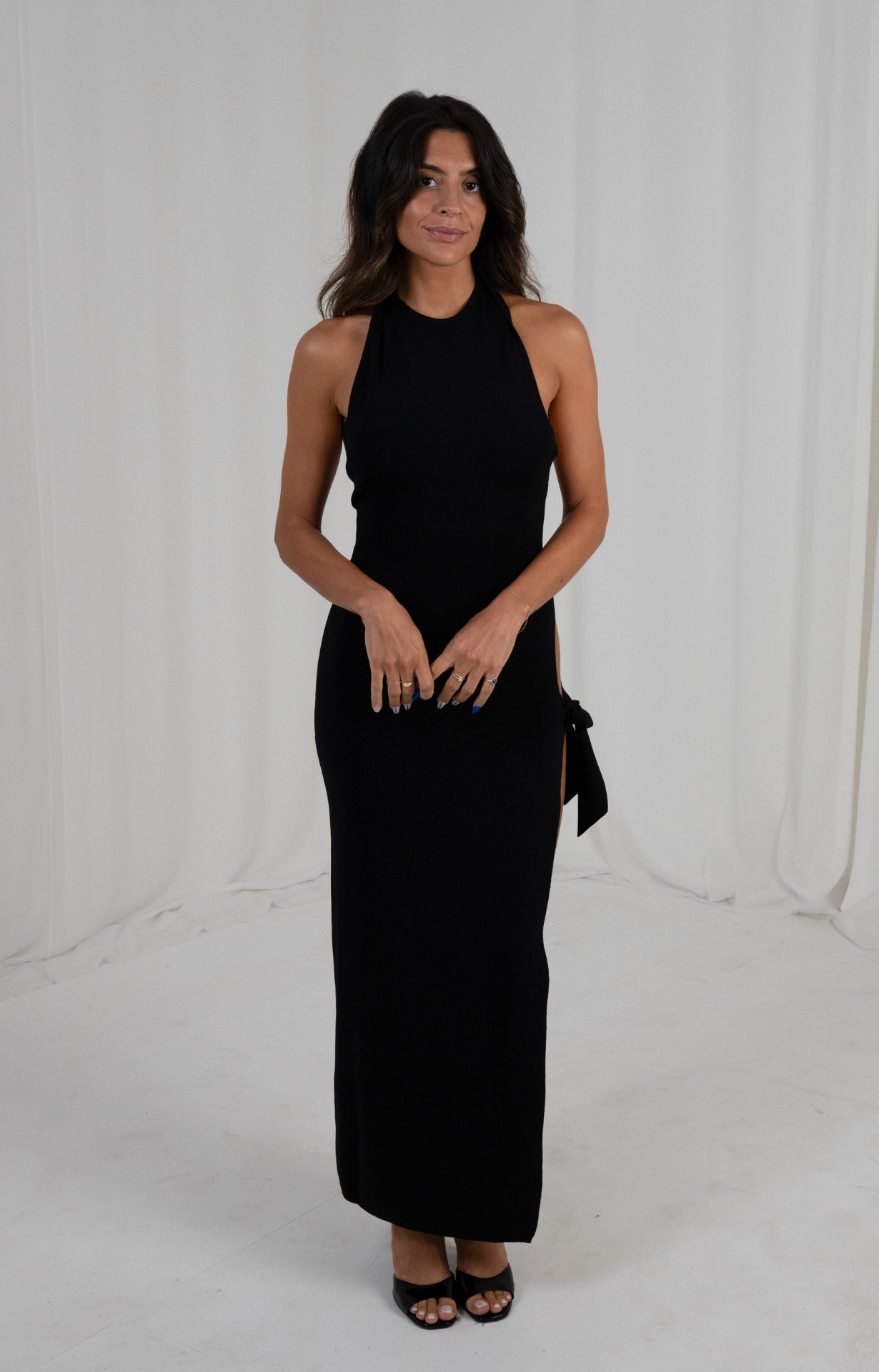 helsa matte jersey open back dress in Cabernet, Small – reclothe Short Cocktail Dress Knee Sherri Hill Dress 57612 HED10050 S26 Size:dress size pants42