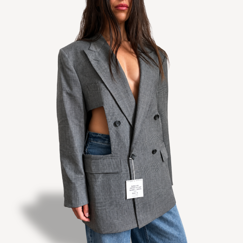Maison Émeute Reworked Cut Out Blazer, L/XL – reclothe